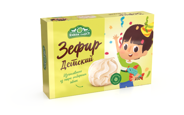 №2 Зефир белевский "Детский" 250г в Улан-Удэ